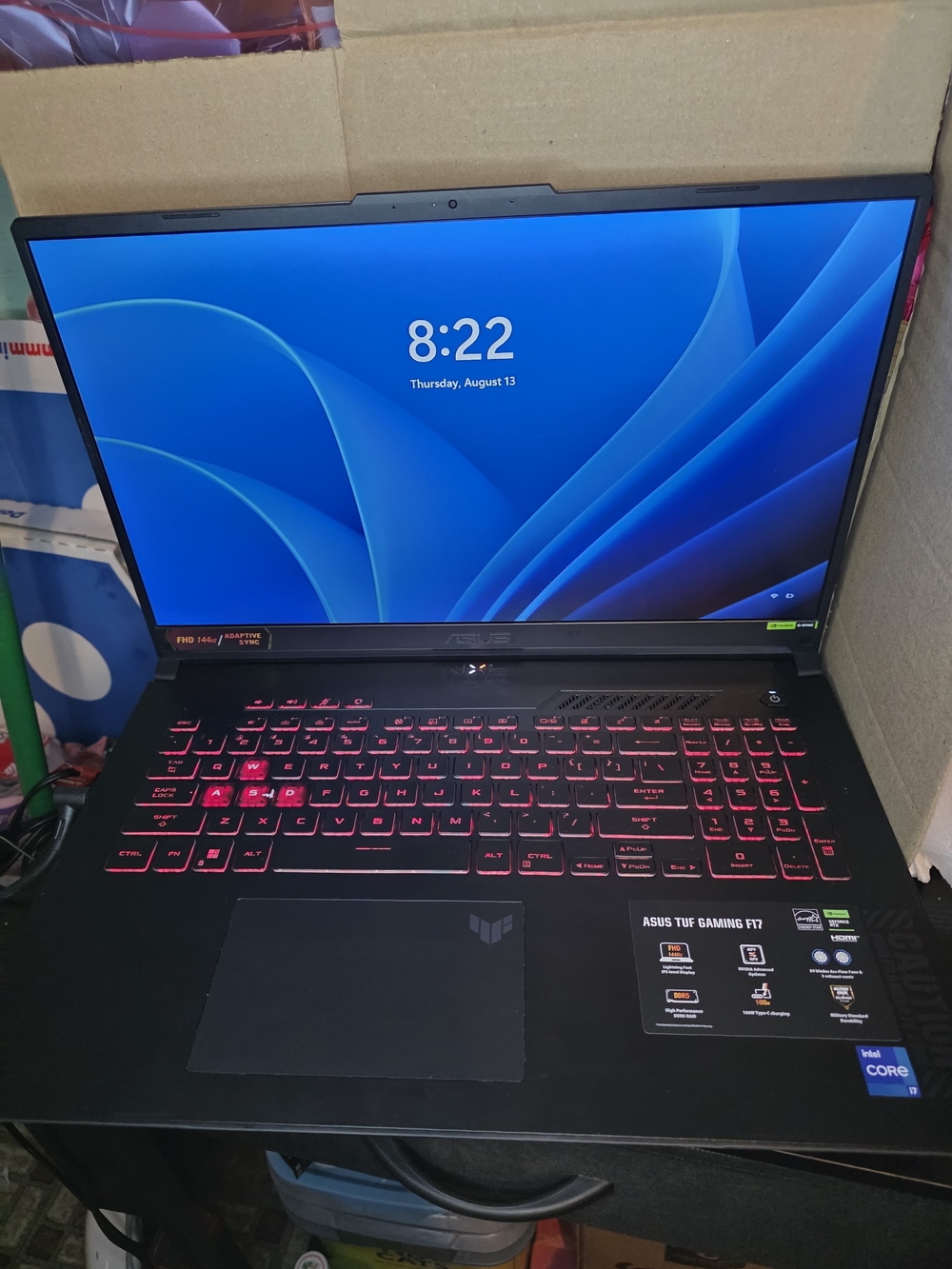 ASUS TUF F17 Gaming Laptop Upgraded - 13th Gen i7 / RTX 4050 / 32GB RAM / 1TB SS